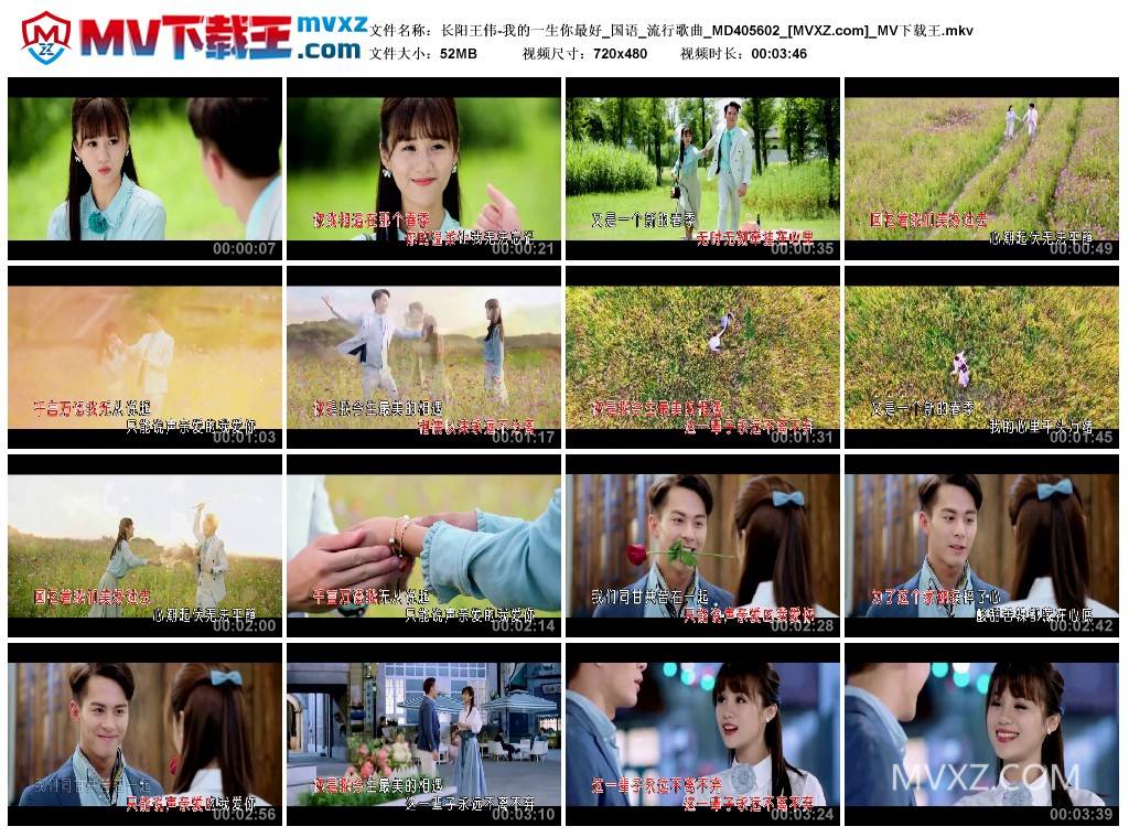 长阳王伟-我的一生你最好_国语_流行歌曲_MD405602